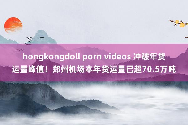 hongkongdoll porn videos 冲破年货运量峰值！郑州机场本年货运量已超70.5万吨